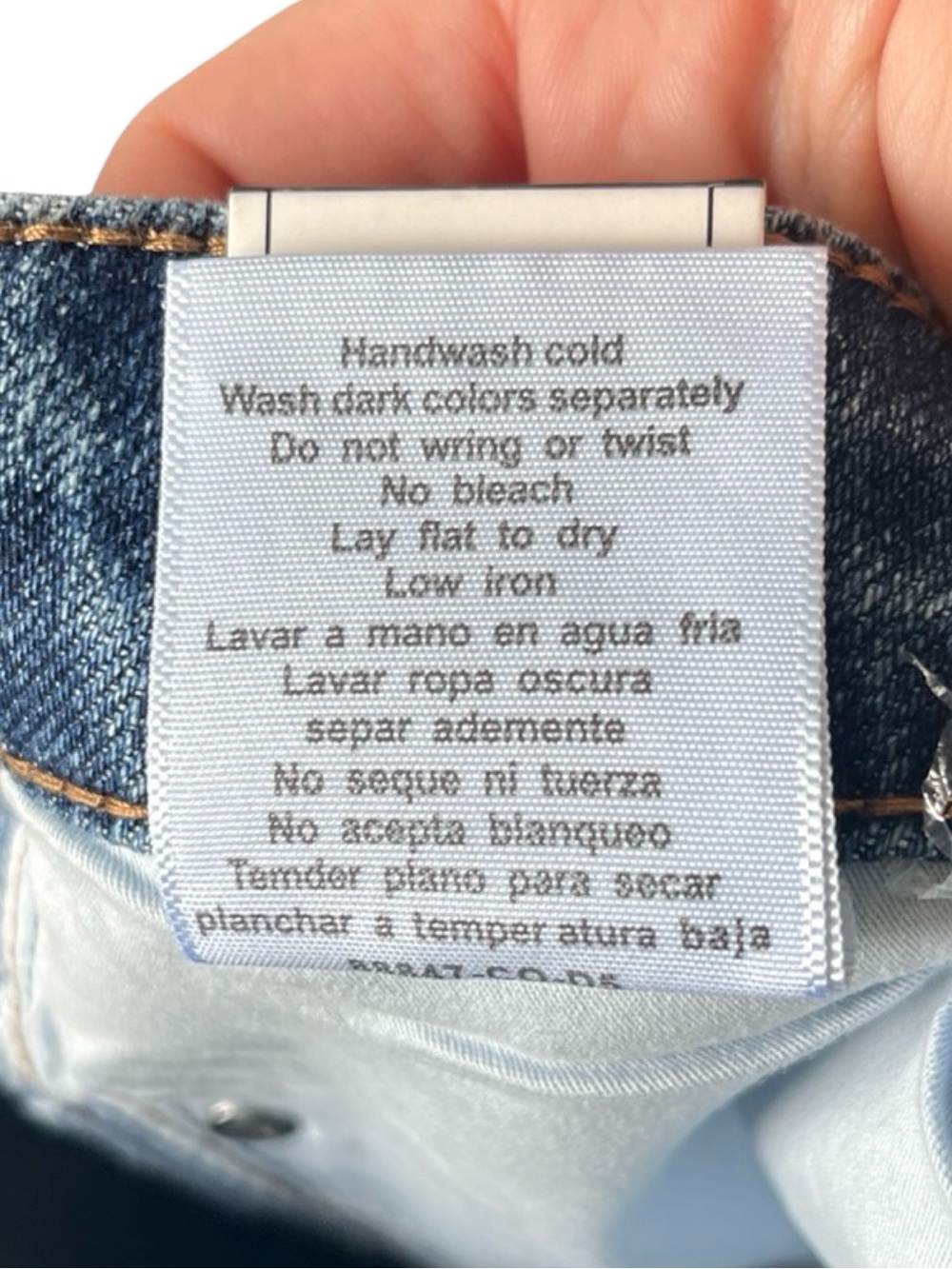 NEW Judy Blue Jeans Retro Wide High Waist Dark Blue Denim Womens Size 5/27 - Picture 9 of 10